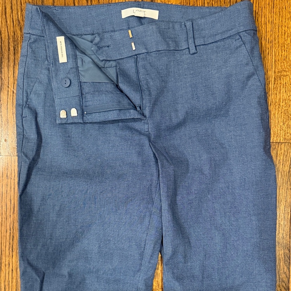LOFT Riviera Slim Pants 4P EUC